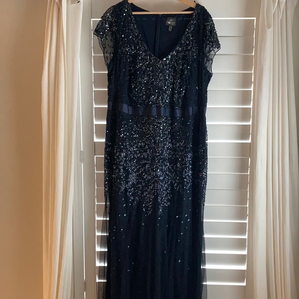 Adrianna Papell Beaded Gown